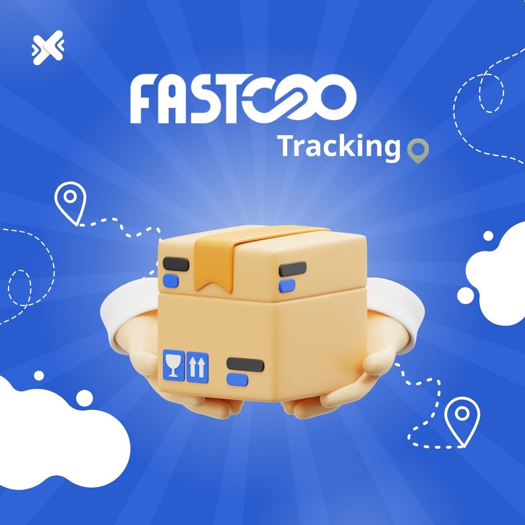 Blue White Simple Animated Delivery Service Promotional Instagram Post